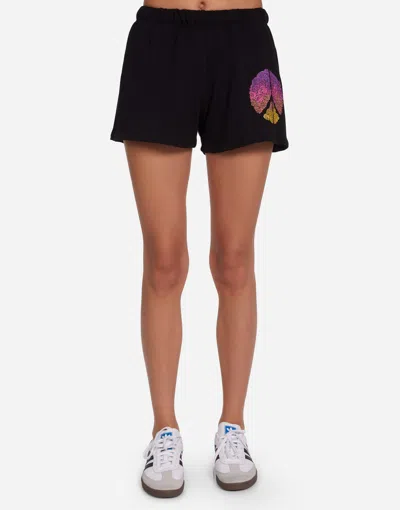 Lauren Moshi Zoa Peace Roses In Black