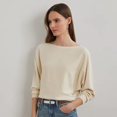 Lauren Petite Ralph Lauren Cotton-blend Dolman-sleeve Sweater