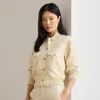 Lauren Petite Ralph Lauren Linen-blend Bomber Jacket