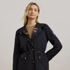 Ralph Lauren Hooded Jacket In Dark Navy