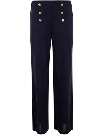 RALPH LAUREN CORYDON STRAIGHT PANT,200807573 003 LAUREN NAVY