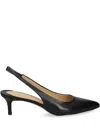 Ralph Lauren Women's Lolah Pointed-toe Slingback Pumps In Black