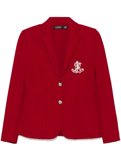 RALPH LAUREN LAUREN RALPH LAUREN ANFISA POPPY RED BLAZER
