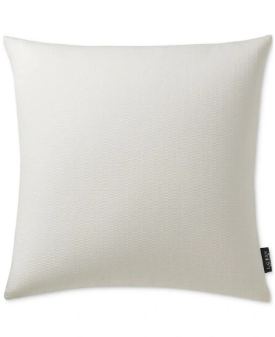 Ralph Lauren Auclair Decorative Pillow, 20" X 20" In White