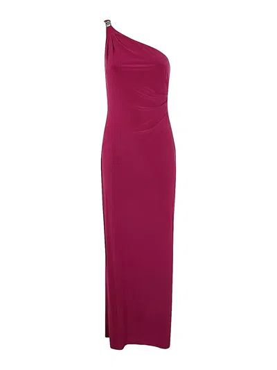RALPH LAUREN VESTIDO DE NOCHE - ROSADO
