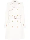 Ralph Lauren Belted Trench Coat In White