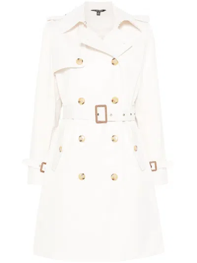 Ralph Lauren Belted Trench Coat In White