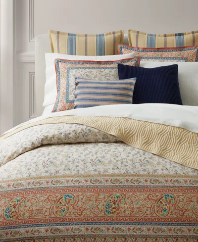 Ralph Lauren Bering Paisley 3-pc. Comforter Set, King In True Cream Multi