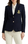 RALPH LAUREN LAUREN RALPH LAUREN BULLION JACQUARD BLAZER