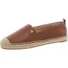 Ralph Lauren Cameryn Leather Espadrilles In Multi