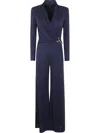 Ralph Lauren Chain-detail Jumpsuit In Blue