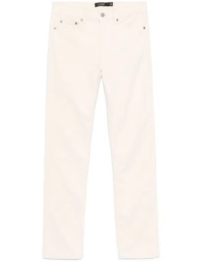Ralph Lauren Corduroy Trousers In White