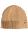 Ralph Lauren Core Solid Cuff Hat In Classic Camel