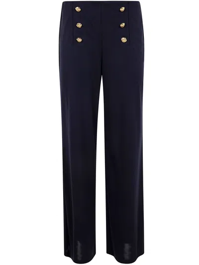 Ralph Lauren Lauren  Corydon Straight Pant In Blue