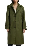 Ralph Lauren Lauren  Cotton Blend Coat In Olive Grove