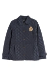 Ralph Lauren Logo-patch Jacket In Dk Navy