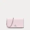 Ralph Lauren Crosshatch Crossbody Turn-lock Tech Case In Hint Of Pink