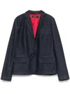Ralph Lauren Denim Blazer In Blue
