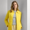 Lauren Ralph Lauren Diamond-quilted Jacket In Lemon Daffodil