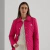 Lauren Ralph Lauren Diamond-quilted Jacket In Sport Pink