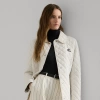 Lauren Ralph Lauren Diamond-quilted Jacket In White