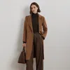 Ralph Lauren Double-breasted Wool-blend Coat In New Vicuna
