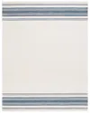 Ralph Lauren Lauren  Drift Stripe Hand Tufted Wool Pile Rug In Ivory