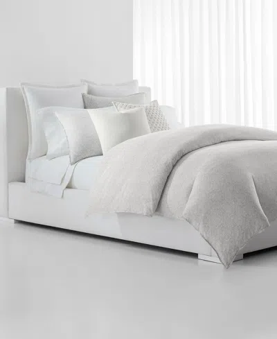Ralph Lauren Closeout! Lauren  Emilia Tonal Medallion Comforter Set, Full/queen In Gray