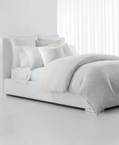Ralph Lauren Emilia Tonal Medallion Duvet Cover Sets In White