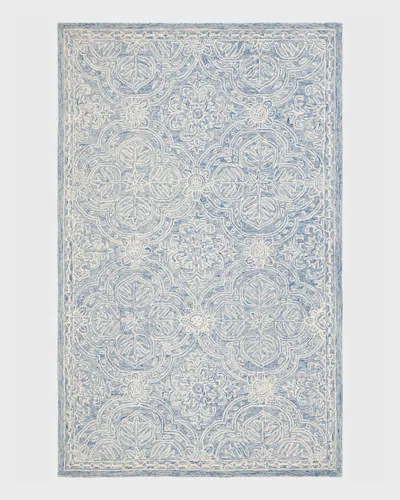 Ralph Lauren Etienne Hand-tufted Rug, 4' X 6' In Blue
