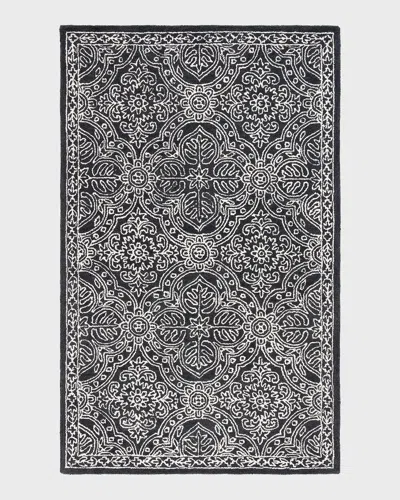 Ralph Lauren Etienne Hand-tufted Rug, 5' X 8' In Black