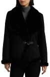 LAUREN RALPH LAUREN LAUREN RALPH LAUREN FAUX SHEARLING JACKET