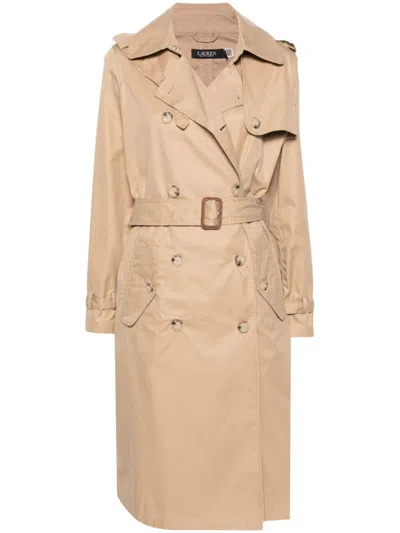 Ralph Lauren Fraycea Trench Coat In Beige