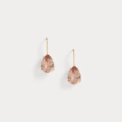 Ralph Lauren Gold-plated Teardrop Stone Earrings