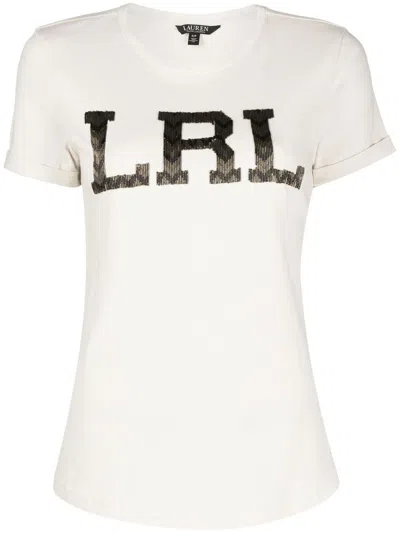 Ralph Lauren Hailly Short-sleeve T-shirt In Nude