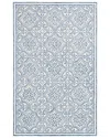 Ralph Lauren Lauren  Hand Tufted Wool & Cotton Rug In Navy