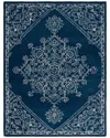 Ralph Lauren Lauren  Hand Tufted Wool-blend Rug In Navy