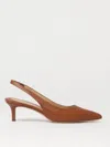 Ralph Lauren High Heel Shoes Lauren  Woman Color Leather In Leather