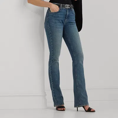 Ralph Lauren High-rise Boot Jean In Dusk Indigo Wash