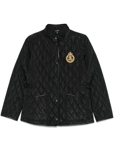 Ralph Lauren Isolierte Jacke In Schwarz