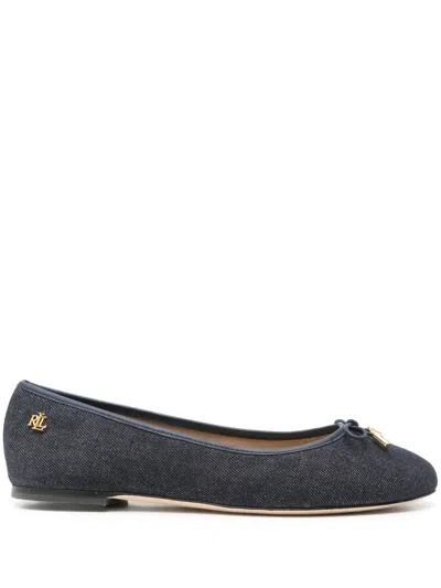 Ralph Lauren Jayna Ballet Flats In Blue