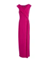 Ralph Lauren Lauren  Jersey Off-the-shoulder Gown Woman Maxi Dress Mauve Size 4 Polyester, Elastane In Purple