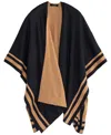Ralph Lauren Border Wrap In Black,camel