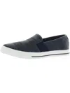 Ralph Lauren Jinny Womens Logo Lifestyle Slip-on Sneakers In Blue