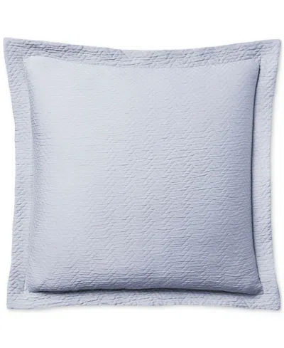Ralph Lauren Kaia Matelasse Euro Sham In Blue Cornflower