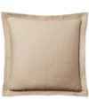 Ralph Lauren Kaia Matelasse Euro Sham In Flax