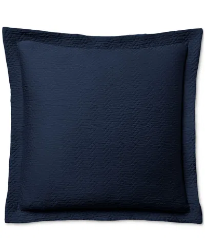 Ralph Lauren Kaia Matelasse Euro Sham In Navy
