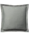 Ralph Lauren Kaia Matelasse Euro Sham In Stone Grey