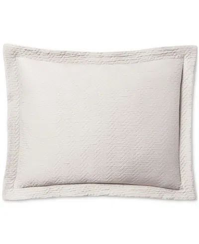 Ralph Lauren Kaia Matelasse Sham, Standard In Classic Cream