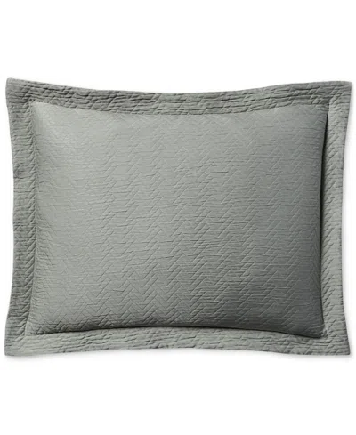 Ralph Lauren Kaia Matelasse Sham, Standard In Stone Grey